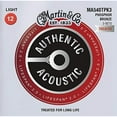 thumbnail image 3 of Martin Authentic Lifespan 2.0 Acoustic Guitar Strings - 92/8, Light, 3 Pack, 3 of 3