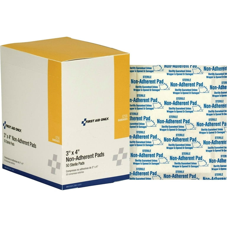 Refill for SmartCompliance General Business Cabinet, Non-Adherent Pads, 3 x 4 ,50/Box Refill for SmartCompliance General Business Cabinet, Non-Adherent Pads, 3 x 4 ,50/Box