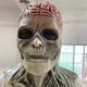 thumbnail image 2 of Party Decorations Halloween Creative Full Head Skull Mask Helmet With Skull Mask Cosplay Props, 2 of 4