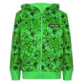 thumbnail image 1 of Minecraft Boys Green Hoodie, 1 of 6