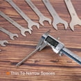 thumbnail image 4 of Llave Combinada Thin Uxcell Métrica 32mm Con Extremo Torx y Desplazamiento de 15 Grados Acero Inoxidable, 4 of 7