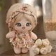 thumbnail image 2 of 20cm Plush Doll Girl Naked Humanoid Stuffed Body no Attribute 8" Normal Body Wearable Clothing Dress Up Gifts (a-28-with Skeleton), 2 of 4