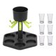 thumbnail image 2 of ¡Ahorra con Rebajas!, Dispensador de 6 vasos de chupito y dispensador de licor de fiesta, vino, regalos de fiesta, dispensador de botellas Akmoler, 2 of 8