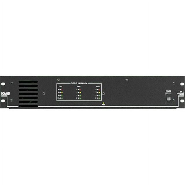 Rane Commercial MA3 8 Ohms 40W Three Channel Power Amplifier