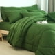thumbnail image 4 of HIG Juego de Cama Moderno de 8 Piezas con Edredón Verde, Tamaño King, 4 of 11