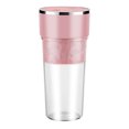 thumbnail image 1 of Mistaha Juicer Cup Smoothie and Shakes Blender Fruit Mixer Mini Portable Mixer Cup USB Rechargeable Fruit Blender Cup Washable Juicer Cup 400ML Fruit Vegetable Blender Cup, 1 of 8