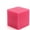 Hot Pink, variant on Zest Candle CPZ-126-12 3 x 3 in. Ivory Square Pillar Candles -12pcs-Case- Bulk