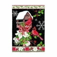 thumbnail image 2 of Evergreen Joyful Cardinal Winter Visit Suede Garden Flag 12 x 18 Inches Indoor Outdoor Decor, 2 of 7