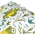 thumbnail image 3 of Coolnut Cute Frogs Grass On White Bath Shower Curtain Liners 60x72in 100% Polyester Waterproof with Curtain Hook, 3 of 5