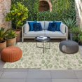 thumbnail image 2 of Sage Green Flowers Outdoor Rug for Patio/Deck/Porch, Non-Slip Large Area Rug 4 x 6 Ft, Rustic Pastoral Botanical Floral Leaf Indoor Outdoor Rugs Washable Area Rugs, Camping Rug Carpet Runner, 2 of 8