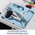 thumbnail image 6 of Shark Gaming Mousepad Square, 8.3x9.8 Inch Non-Slip Rubber Bottom Printed Mouse Mat for Office and Gaming, 6 of 6
