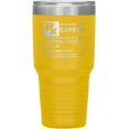 thumbnail image 1 of Prescription Coffee Rx Tumblers 30oz Insulated Tumbler/Yellow, 1 of 1