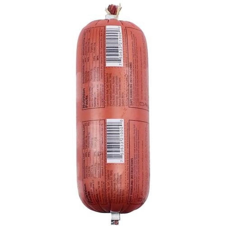 Schaller & Weber Teawurst German Sausage - 1 Pound Case Of 12, Smoked Pork Spread