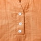 thumbnail image 4 of Vestidos Casuales Para Mujer, Blusas De Mujer De Moda Camisa de botones lisa de moda para mujer, blusa holgada con cuello en V para mujer, 4 of 7