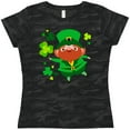 thumbnail image 3 of Inktastic Cute Leprechaun for St. Patrick's Day Women's T-Shirt, 3 of 5