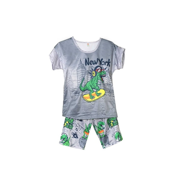 Pijama Para NIÑO Con Diseños Divertidos Tatys Fashion 2076