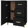 thumbnail image 5 of vidaXL Sideboard Black 69.5x34x90 cm Engineered Wood, 5 of 5