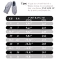 thumbnail image 4 of Women's Memory Foam Adjustable Slippers with Plaid Upper Hook & Loop Closure Comfortable House Shoes Closed Toe, Gray 8, 4 of 6