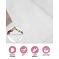 thumbnail image 6 of Easter Kitchen Dish Towels for Drying Dishes Set of 3, Spring Watercolor Bunny Eggs Flower Leaf Wood Grain Waffle Weave Microfiber Hand Tea Bathroom Towels Quick Dry & Absorbent Towel 12x12, 6 of 7