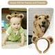 thumbnail image 4 of Orejas de Oso Marrón Diadema Oso Disfraz para Fiesta Cosplay Diadema de Animal para Maquillaje Lavado de Cara, 4 of 8