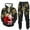 Gold, variant on Men's Christmas Tracksuits 2 Piece Set Funny Xmas Graphic Hoodie Sweatshirt And Joggers Sweatpants Sets Casual Comfortable Fall Winter Lounge Sport Suit Set With Pocket