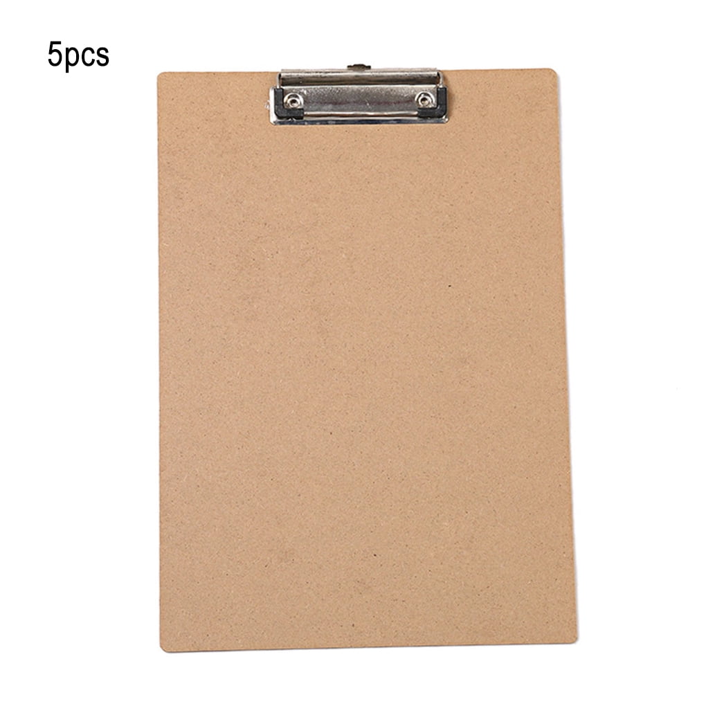 Dalazy 5pcs Wooden Folding Writing Board Hangable Paper Organizing