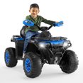 thumbnail image 1 of EDTara 12V Toddler Electric Car with Remote Control, Kids Ride On Car with Bluetooth USB Music Player, 2x35W Motor, LED Headlights, 1 of 8