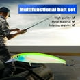 thumbnail image 1 of Apmemiss Clearance Soft Bionic Swimming Fishing Lures Loach Artificial Bait with Rotating Spins Tail Slow Sinking Bass Swimbaits Simulation Saltwater Freshwater Fake Baits for Pike Trout, 1 of 3
