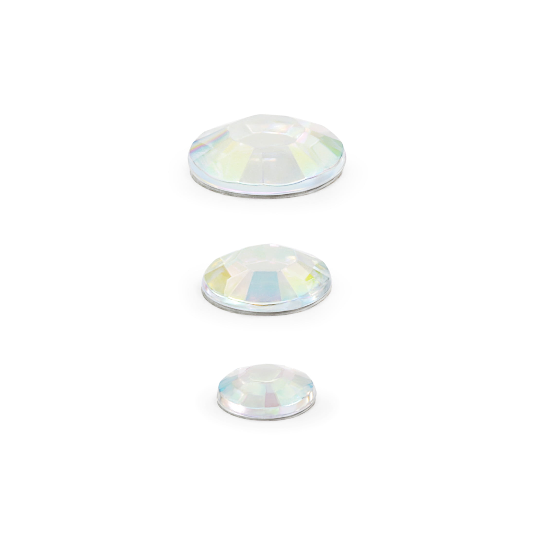 Hello Hobby Accessories Adhesive Gems Clear, 54 piece