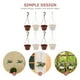 thumbnail image 4 of 8 juegos de macetas colgantes de plástico para orquídeas decorativas, 4 of 6