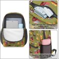 thumbnail image 4 of Tractor and Barns Green Pattern 17" School Backpacks for Teens,Waterproof Oxford Fabric,S-Shape Padded Straps for School,Travel,Hiking,Camping, 4 of 6