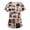 Red #22, variant on Evdexr Womens Independence Day Scrub Tops 1776 2026 V Neck Scrubs 4th Of July Short Sleeve Stars and Stripes Shirts Plus Size Workwear with Pockets Multicolor 4XL