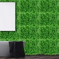 thumbnail image 4 of Aodebiao Artificial Grass Wall Panel,15.7*23.6inch Leaf UV-Anti Greenery Faux Boxwood for Indoor,Outdoor Patio Balcony Privacy & Ivy Fence Covering Privacy, Garden, Backyard Wall Backdrop Decor, 4 of 5