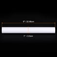 thumbnail image 2 of Acrylic Clay Roller 22.86cm x 2.5cm for Shaping Sculpting, White, 2 Pieces, 2 of 5