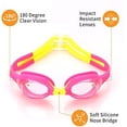 thumbnail image 2 of Romoc Paquete de 4 Gafas de Natación para Niños Antivaho con Protección UV, 2 of 7