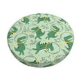thumbnail image 2 of Lsque Cute Dinosaurs in Space Round Bar chair cushion covers Velvet Fabric Premium Comfort Protects from Scratches and Stains for 14-17 Inch Chair- 14 inch, 2 of 7