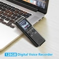 thumbnail image 4 of 64GB Digital Voice Recorder with 8000 Hours Recording Capacity, 80Hrs Battery Time Voice Activated Recorder with Playback, Professional USB-C 1536kbps Audio Recorder for Meeting Lecture, 4 of 7