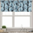thumbnail image 3 of Ambesonne Paisley Valance & Curtain, Medieval Floral, 55"x45", Multicolor, 3 of 6