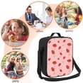 thumbnail image 5 of Disketp Cute Strawberry C Insulated Lunch Bag Lunch Box - Lunch Bag for Men Adult Women, 5 of 7