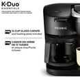 Keurig KDuo Essentials Coffee Maker, Black