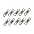 thumbnail image 3 of S SERENABLE 10 Pieces Fishing Swivels High Strength Copper Barrel Swivels Connector 4mm, 3 of 9
