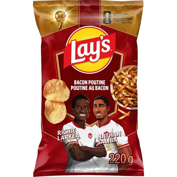 Lay’s Bacon Poutine Flavoured Potato Chips