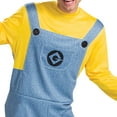 thumbnail image 3 of Disguise DG119109D Men Deluxe Minion Stuart Adult Costume, Extra Large 42-46, 3 of 5