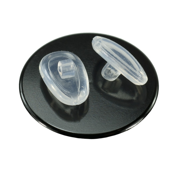 GMS Optical Soft Silicone Air Bag Nose Pads for Eyeglasses (11mm Screw