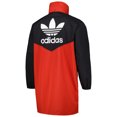 thumbnail image 3 of Men's adidas Originals Red/Black Manchester United Hoodie Full-Zip Bench Jacket, 3 of 4