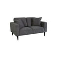 thumbnail image 4 of Porter Designs Keaton Upholstered Loveseat - Gray, 4 of 9