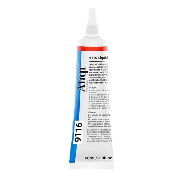 Pegamento para reparación de neumáticos a alta temperatura y pinchazos laterales - 15 ml/60 ml Sellador impermeable fuerte para coches, motos y motos