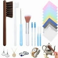 thumbnail image 2 of Jewelry Cleaning Kit,18 Pcs Jewelry Cleaner Brush Tool Set,for All Jewelry,Ring,Gold,Diamond,Earring, 2 of 5