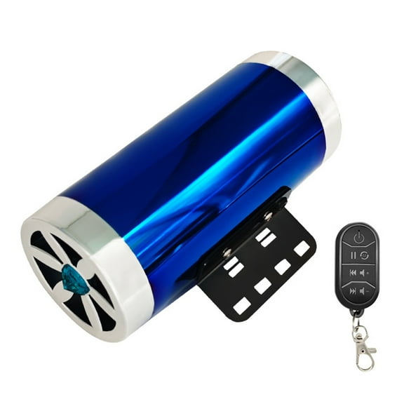 Versatile Subwoofer with Integrated Colorful LED Lights Motorcycle Sound Speakers for Motorcycle Bikes