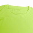 thumbnail image 6 of 2 Pack-Hi Vis Green Long Sleeve Work Safety High Visibility T-Shirt Size:X-Large, 6 of 6